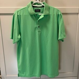 BEN HOGAN Vibrant Green Golf Polo Short Sleeved Shirt | Size Medium